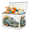 Color 3, variant on Jiaoprinted Watercolor Grapes Large Toy Storage Box with Lid and Divider for Grils Boys, Sweet Fruit Foldable Toy Storage Organizer, Stackable Storage Container Home Organization, 85L