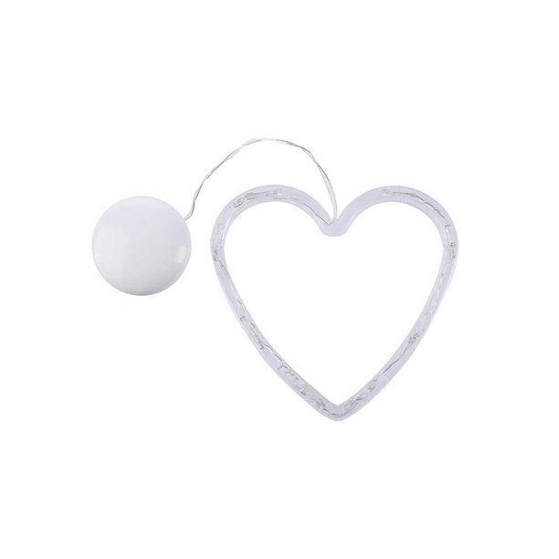 Yuarrent Guirnalda de luces navideñas para decoración, tira de ambientes, lámpara de noche, adorno, diseño de fiesta, accesorios para el hogar, Kits de decoración para fiestas Corazón grande Yuarrent HA070517-08B