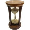 thumbnail image 3 of Maritime Treasures Personalized Wooden Sand Timer/Nautical Handmade Hourglass/Home & Office Desk Decor Hourglass, 3 of 4