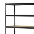 Edsal 5 Shelf 4000 Lb. 48x18x72" Adjustable Storage Rack Shelves (2