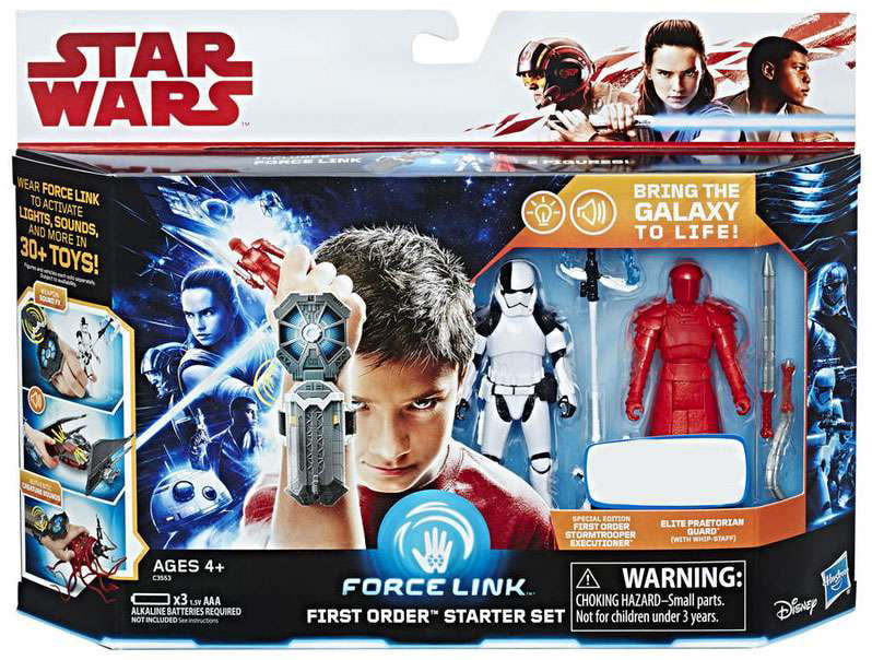 Hasbro Star Wars Force Link Starter Set including Force Link Action Figure for sale online 