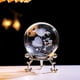 thumbnail image 5 of Bola de cristal Bewildely con soporte de metal 60 mm decoración de Halloween, 5 of 6