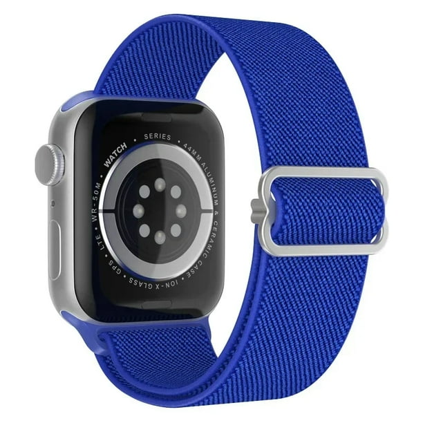 Correa Extensible De Nylon Elastica Unisex M / L 38 / 40 / 41 mm Para Apple Watch Compatible Con Serie Se / 2 / 3 / 4 / 5 / 6 / 7 /