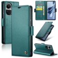 thumbnail image 1 of Funda tipo cartera OPPO Reno 10 Pro 5G con cierre magnético, RFID, tarjetero, soporte, carga inalámbrica, 1 of 5