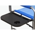 thumbnail image 3 of Kamp-Rite Director's Chair Outdoor Camping Folding Chair with Side Table, Blue, 3 of 5
