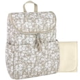 thumbnail image 1 of Mochila para pañales Baby Essentials, marrón, con cambiador, 1 of 9