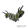 thumbnail image 2 of SHISUYAN Funny Caterpillar Plastic Twisty Worm Model Insect Figurine Education Model Toy, 2 of 9