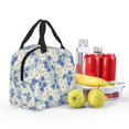 thumbnail image 5 of Honeii Daisies Flowers Print Lunch Bag Women, Lunch Box Lunch Bag for Women Adult Men, Small Leakproof Cute Lunch Tote Large Capacity Reusable, 5 of 8