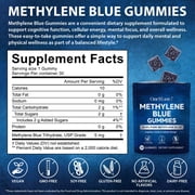 2 Pack Methylene Blue Gummies, USP Grade, Cognitive Support, 30 Count