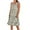 A White, variant on Women Dress Summer Women's Solid Color Casual Sleeveless Linen Loose Fitting Dress With Pockets A White XL