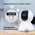 thumbnail image 4 of Gigastone 16GB MLC Micro SD Card, 10x High Endurance 4K Video Recording, Security Cam, Dash Cam, Surveillance Compatible 90MB/s, U3 C10, 4 of 8