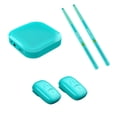 thumbnail image 1 of Ensemble de Batterie Électronique Virtuelle, Ensemble de Baguettes de Tambour, Baguettes Électriques Portables avec Pédales, Machine de Batterie Électronique Intelligente pour Débutants Adultes Enfants Cadeau, Bluetooth et 8 Sons, 1 of 8