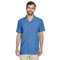 thumbnail image 1 of Harriton Men's Barbados Textured Camp Shirt M560, 1 of 3