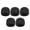 5, variant on Noise Reducing Foam Cover Filter For Microphones Easy To Install Improves Music Performances for Podcasts,Live Broadcast