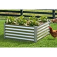 thumbnail image 3 of Arrow GROW IT 36 x 36 x 17 ft Galvanized Raised Bed Garden, 3 of 11