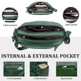 thumbnail image 5 of VOLGANIK ROCK Bolsos para mujer, bolso de hombro de piel sintética suave, bolso cruzado para mujer, bolso de bolsillo ligero, 5 of 5