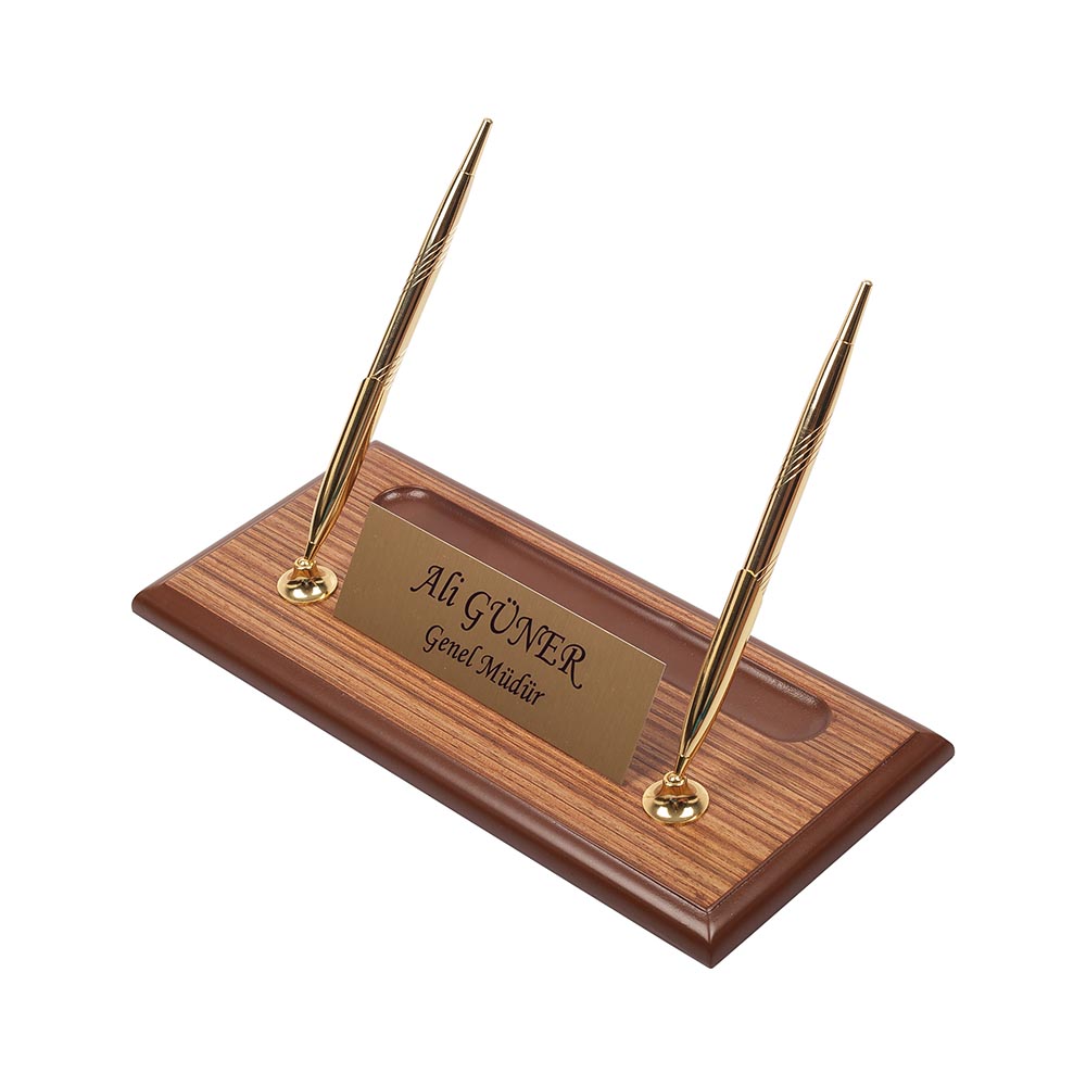 Wooden Desk Set - Desk Organizer Set - 11 Accessories - Desk Office Organizer - Document tray - Office Desk Accessories - Desk Pad - Desktop Storage - 11 PCS