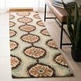 thumbnail image 2 of SAFAVIEH Four Seasons Brittania Floral Runner Rug, Beige/Green, 2'3" x 8', 2 of 7