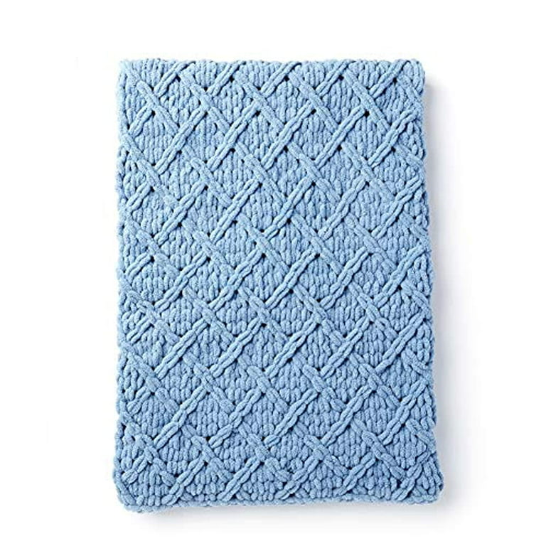 Bernat Alize Blanket EZ Yarn - Bright Blue