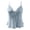Blue, variant on Xijirk Women Spaghetti Strap Camisole Lace V Neck Sheer Mesh Sleeveless Tank Top for Nightwear Daily Casual Outfit,Blue,L