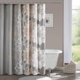thumbnail image 3 of Home Essence Jane 100% Cotton Sateen Floral Printed Shower Curtain, 3 of 5