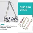 thumbnail image 4 of Bag Extension Chain Pearl Chain Accessories Love Lengthened Buckle Bag Strap, 4 of 4