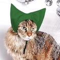 thumbnail image 4 of Adjustable Waterproof Pet Shower Cap for Cats Dogs, Reusable Bath Ear Cover with Straps, Grooming Accessory for Kitten Puppy Small Pets, Green, 4 of 5