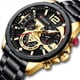 thumbnail image 3 of Reloj de hombre Calendario Reloj de hombre Reloj de acero con seis agujas Reloj de cuarzo Reloj deportivo para hombre, 3 of 5
