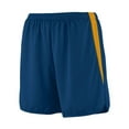 thumbnail image 2 of Augusta Youth Rapidpace Track Shorts 346 Navy/Gold L, 2 of 4