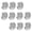 10 pieces, variant on 10pcs/5pcs CR2016 Button Batteries 80mAh High Energy Density Replacement DL2016/ER2016/GPCR2016 for Watch