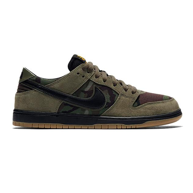 nike sb zoom dunk low camo