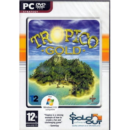 TROPICO GOLD - Includes Original Tropico PLUS Tropico: Paradise Island PC DVD Strategy Game