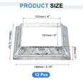thumbnail image 2 of 12Pack Post Base Cover, 5.75x5.75 Metal One-Piece Post Skirt Porch Column Wrap(4x4), 2 of 6