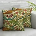 thumbnail image 3 of JEUXUS  Throw Pillow Cover Floral William Morris Golden Lily Vintage Pre Artistic Decorative Pillow Case Home Decor Square Pillowcase, 3 of 5
