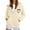 Beige, variant on Hoodies for Women Long Sleeve Zip Up Heart Print Fleece Lined Winter Coat Sweatshirt with Pockets Casual Beige XXL