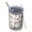 Shih Tzu Dog, variant on 12oz Tumblers Shih Tzu Dog Vacuum Insulated Stainless Steel Travel Tumbler Cups Mug with Lid and Straw for Beer,Coffee,Beverages with Cleaning Brush for Cold & Hot Drinks