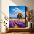 thumbnail image 6 of Lavender Field Landscape Canvas Print，Farmhouse Wall Art for Living Room Bedroom Kitchen, 6 of 8