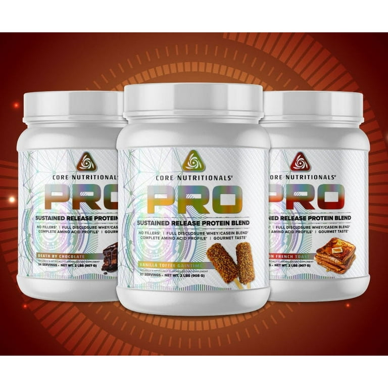 Core Nutritionals Pro Protein Blend, 25G, Low Carb, 24 Servings