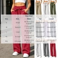 thumbnail image 4 of Women Lightweight Pants Zaewscy Fashion Women Casual High Waist Pocket Pants Pants Comfortable Casual Pants Wine S, 4 of 9