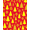 Red, Pattern 2, variant on ODIKA 4'x6' Machine Washable Non-Slip Area Rug, Yuletide Evergreen Wonderland Seasonal Decorative Accent High Traffic Rug, Red, 605684