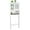 68 inch, variant on SONGMY Over the Toilet Storage Shelf Rack, 65 Inch Bathroom Shelf Organizer Space Saver, Freestanding Storage Cabinet