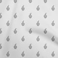 thumbnail image 1 of oneOone Rayon White Fabric Asian Floral Block Craft Projects Decor Fabric Printed By The Yard 56 Inch Wide, 1 of 5
