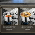 thumbnail image 4 of Stainless Steel Pressure Cooker with Steaming Rack, 80kpa High Pressure Efficient Fast Cooking, Intelligent Safe , Compatible with Gas Stove Induction Cooker Etc, 4 of 7