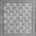 thumbnail image 1 of Ahgly Company Indoor Square Persian Gray Traditional Area Rugs, 5' Square, 1 of 1