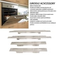 thumbnail image 3 of Grill Accessories, Fully Compatible Stainless Steel 28 Inch Griddle Wind Guards  for Outdoor Cooking, 3 of 7