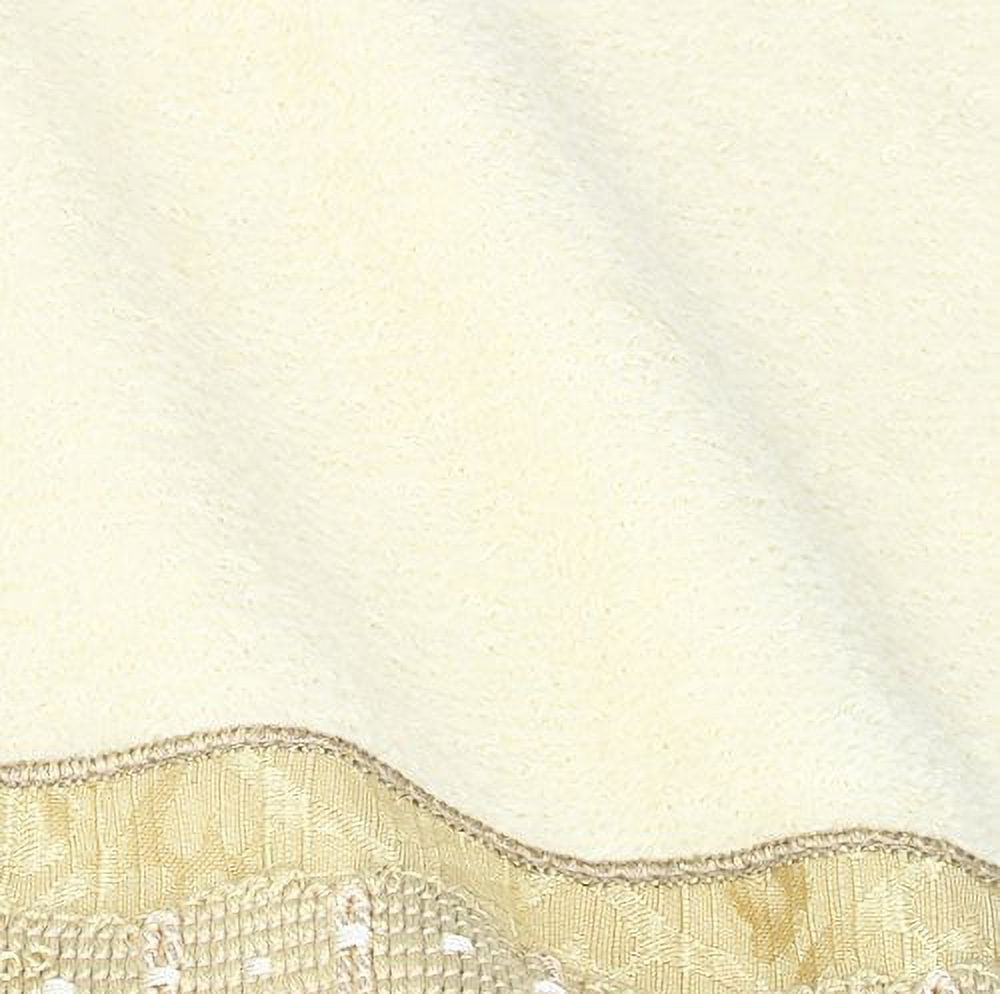 Monaco Embroidered Bath Towel - Ivory