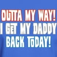 thumbnail image 3 of CafePress - I Get My Daddy Back Today Dark T Shirt - Men's Classic Graphic Cotton T-Shirt, 3 of 4