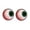 E, variant on Halloween LED Light Up Eye Hanging Decorations 2 Pack, Glowing Eyeballs Scary Ghost Eyes Door Wall Badges for Window Porch, Battery Operated Acrylic Spooky Haunted House Ambiance Ornament