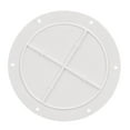 thumbnail image 3 of Seachoice 39591 Polypropylene Cover Plate Arctic White Od: 7-5/8", 3 of 5