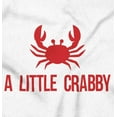 thumbnail image 2 of A Little Crabby Cranky Beach Lover Long Sleeve TShirt Men Women Brisco Brands S, 2 of 6